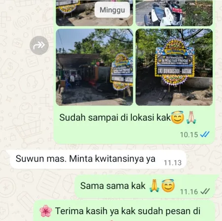 Pengiriman Papan Bunga Duka Tanjungrejo Nguter